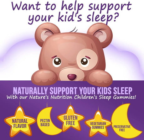 NATURE'S NUTRITION - Nature's Nutrition Kids Melatonin Gummy 2Mg. 60 Gomitas - The Red Vitamin MX - Suplementos Alimenticios - {{ shop.shopifyCountryName }}
