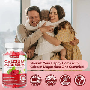 UPNEUTRI - UPNEUTRI Calcium Magnesium Zinc with Vitamin D3 Raspberry Flavor 60 Gomitas - The Red Vitamin MX - Suplementos Alimenticios - {{ shop.shopifyCountryName }}