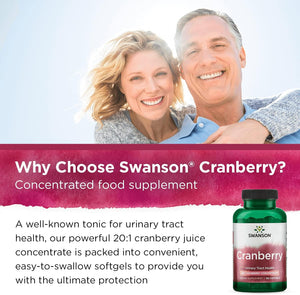 Swanson Cranberry 360 Capsulas Blandas