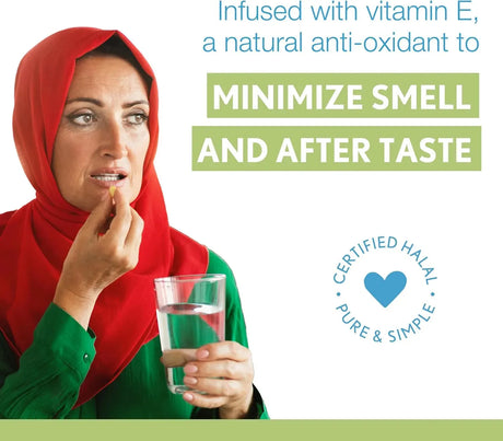 NOOR VITAMINS - Noor Vitamins Halal Fish Oil Ultra Omega 3 120 Capsulas Blandas - The Red Vitamin MX - Suplementos Alimenticios - {{ shop.shopifyCountryName }}