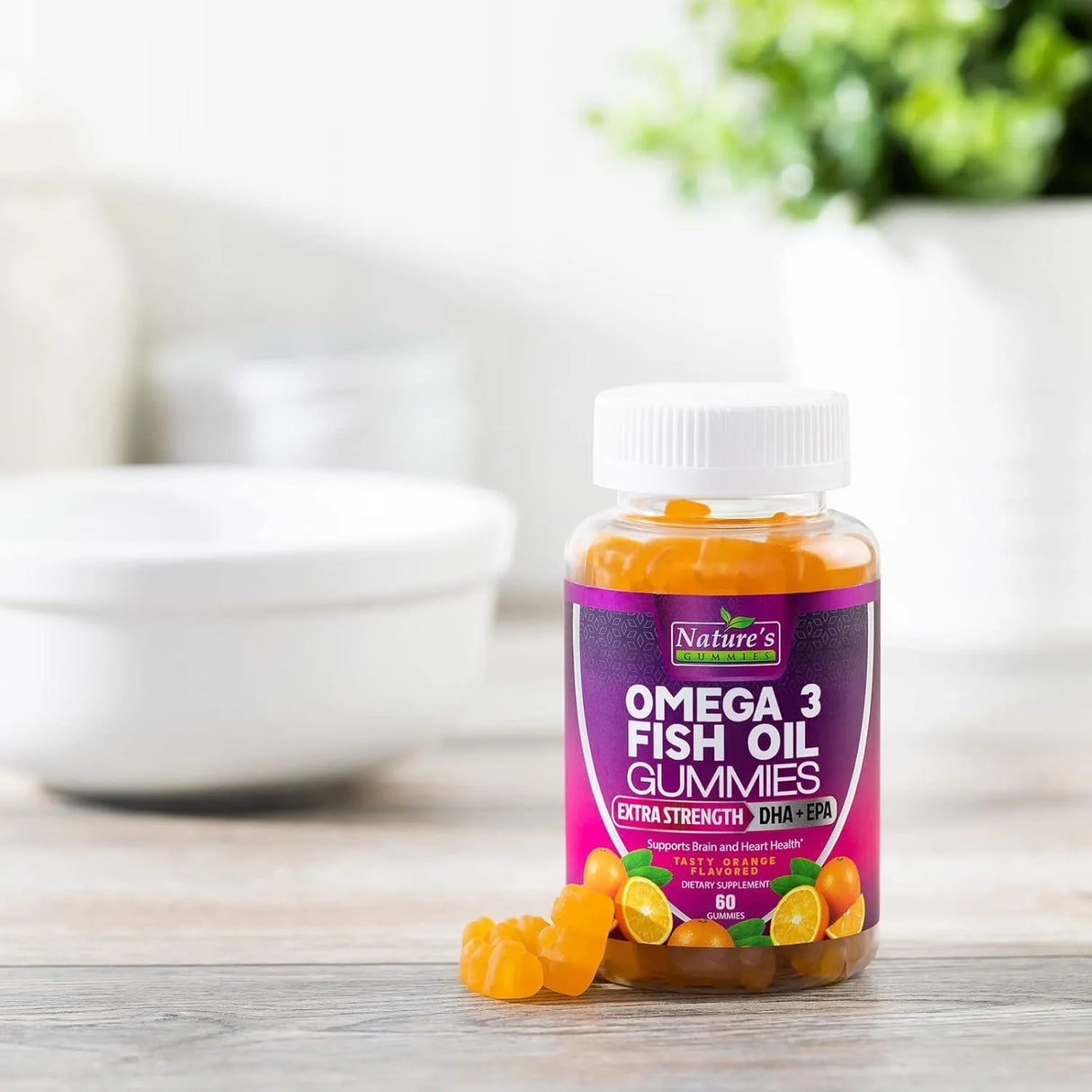 NATURE'S NUTRITION - Nature's Nutrition Omega 3 Fish Oil Gummies 60 Gomitas - The Red Vitamin MX - Suplementos Alimenticios - {{ shop.shopifyCountryName }}