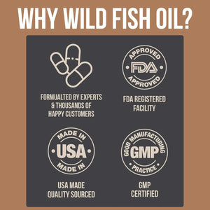 WILD FOODS - Wild Foods Fish Oil Omega 3 1600Mg. 120 Capsulas - The Red Vitamin MX - Suplementos Alimenticios - {{ shop.shopifyCountryName }}