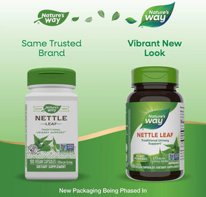 NATURE'S WAY - Nature's Way Nettle Leaf 870Mg. 100 Capsulas - The Red Vitamin MX - Suplementos Alimenticios - {{ shop.shopifyCountryName }}