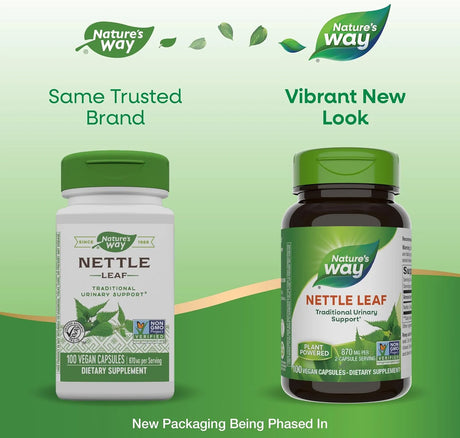 NATURE'S WAY - Nature's Way Nettle Leaf 870Mg. 100 Capsulas - The Red Vitamin MX - Suplementos Alimenticios - {{ shop.shopifyCountryName }}