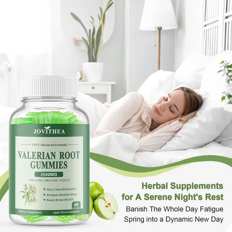 JOVITHEA - JOVITHEA Organic Valerian Root Gummies 60 Gomitas 2 Pack - The Red Vitamin MX - Suplementos Alimenticios - {{ shop.shopifyCountryName }}