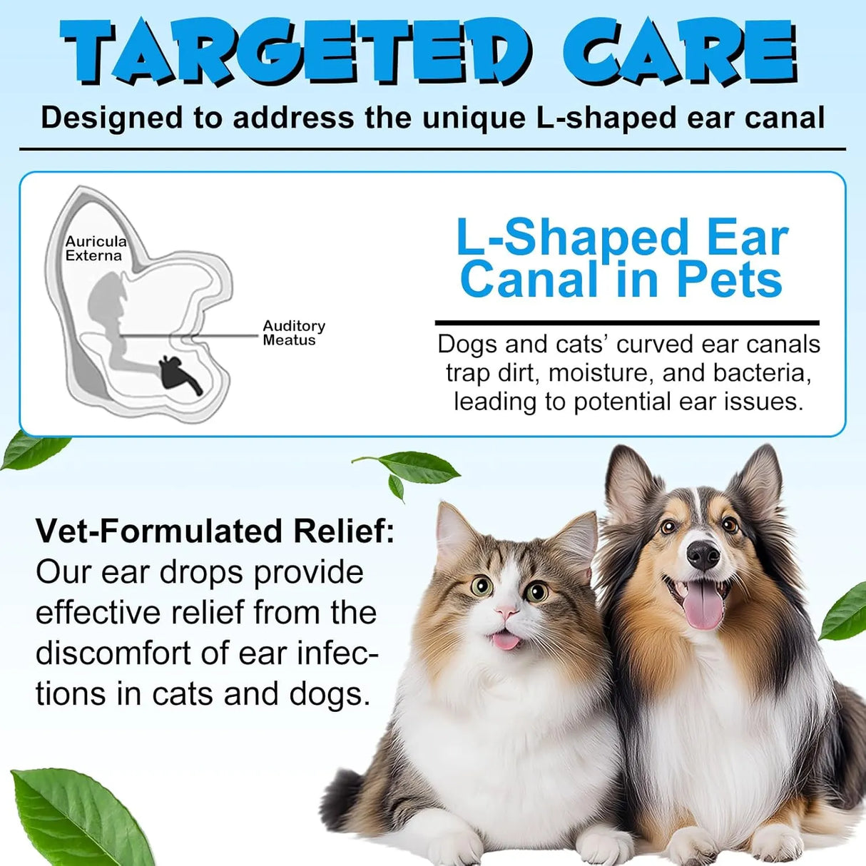 OIMMAL - OIMMAL Cat & Dog Ear Infection Treatment Drops 60Ml. - The Red Vitamin MX - Cuidado Del Oído De Perros - {{ shop.shopifyCountryName }}