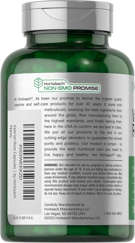 HORBAACH - Horbaach Valerian Root 2400Mg. 150 Capsulas - The Red Vitamin MX - Suplementos Alimenticios - {{ shop.shopifyCountryName }}