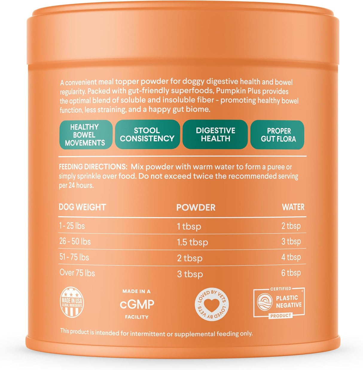 Finn Pumpkin Plus: Daily Digestive Support & Fiber-Rich Topper for Dogs 227Gr.