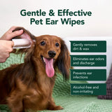 SMILEDENX - SmileDenX Dog Ear Cleaner Wipes Unscented 50 Toallitas - The Red Vitamin MX - Cuidado Del Oído De Perros - {{ shop.shopifyCountryName }}
