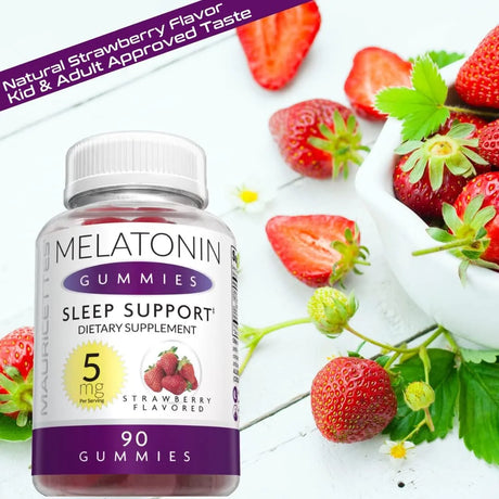 MAURICETTES - Mauricettes Melatonin Gummies for Kids and Adults 5Mg. 90 Gomitas - The Red Vitamin MX - Suplementos Alimenticios - {{ shop.shopifyCountryName }}