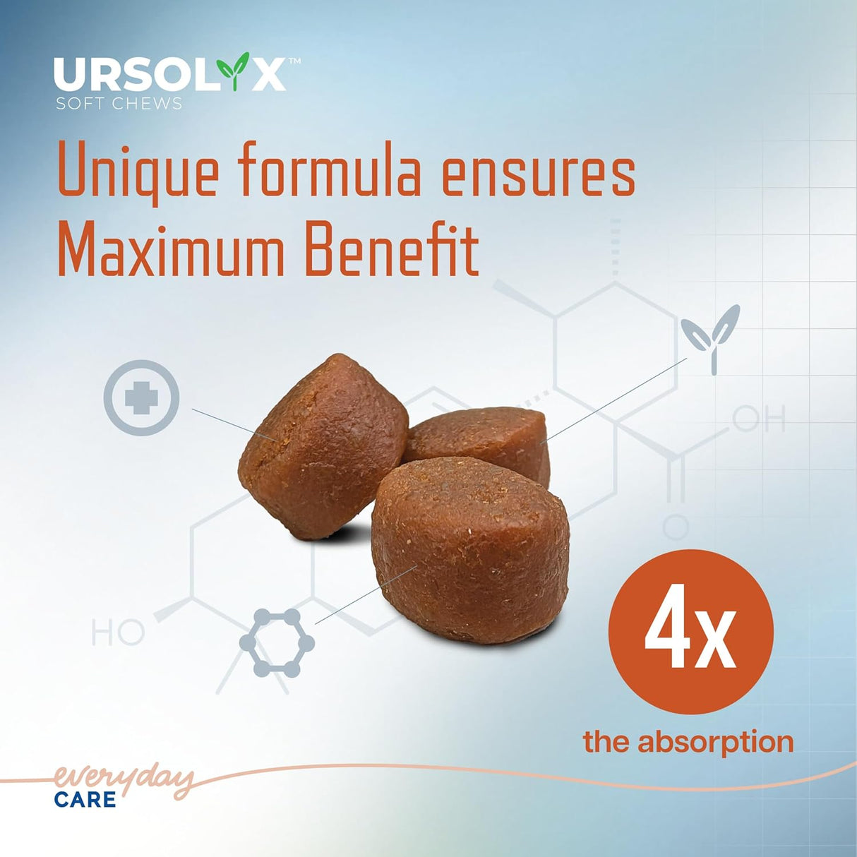Virbac URSOLYX Soft Chews for Dogs Muscle Health Support 60 Masticables