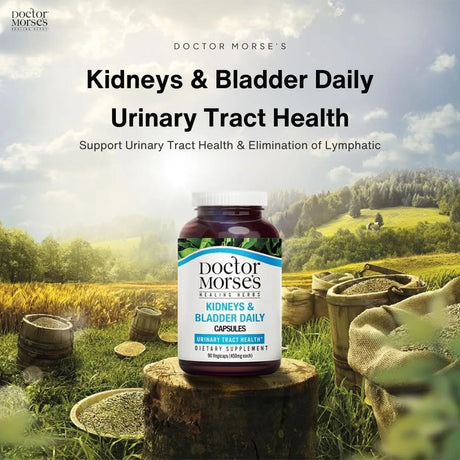 DOCTOR MORSE'S - Doctor Morse's Kidney & Bladder Daily Cleanse 90 Capsulas - The Red Vitamin MX - Suplementos Alimenticios - {{ shop.shopifyCountryName }}