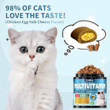 Cudory Cat Multivitamin Crunchy & Creamy Cheese Chew 500 Masticables