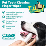 SMILEDENX - SmileDenX Dog Dental Care Finger Wipes Beef 50 Toallitas - The Red Vitamin MX - Cuidado Dental Para Perros - {{ shop.shopifyCountryName }}