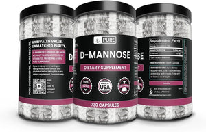 PURE ORIGINAL INGREDIENTS - Pure Original Ingredients D-Mannose 730 Capsulas - The Red Vitamin MX - Suplementos Alimenticios - {{ shop.shopifyCountryName }}