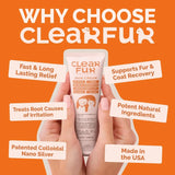 CLEARFUR - ClearFur Hot Spot & Itch Relief Skin Cream for Dogs & Cats 2 Oz. - The Red Vitamin MX - Remedios Para La Picazón De Perros - {{ shop.shopifyCountryName }}