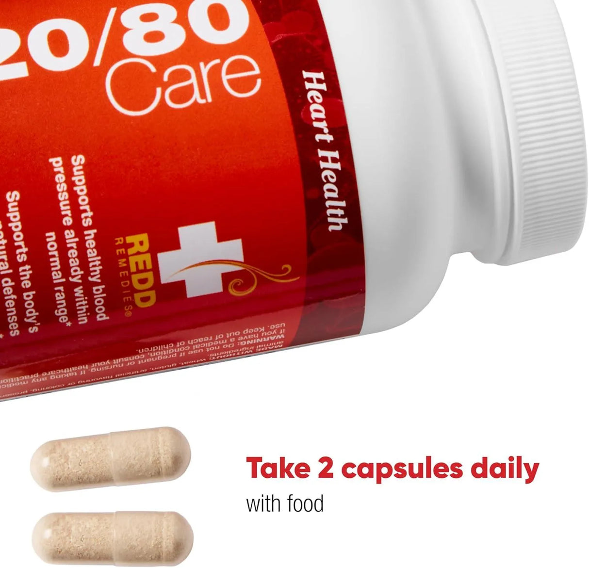 REDD REMEDIES - Redd Remedies 120/80 Care Promotes Healthy Blood Flow 60 Capsulas - The Red Vitamin MX - Suplementos Alimenticios - {{ shop.shopifyCountryName }}