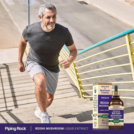 PIPING ROCK - Piping Rock Reishi Mushroom Tincture 4 Fl.Oz. - The Red Vitamin MX - Suplementos Alimenticios - {{ shop.shopifyCountryName }}