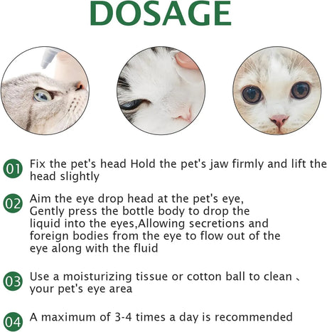 ELAIMEI - ELAIMEI Pet Eye Drops for Dog & Cat 60Ml. - The Red Vitamin MX - Cuidado De Los Ojos De Los Perros - {{ shop.shopifyCountryName }}
