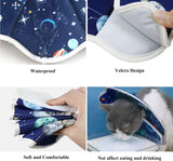 QIYADIN Soft Cat Cone Adjustable Planet Pattern Small