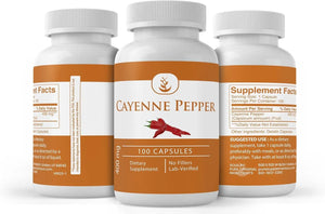 PURE ORIGINAL INGREDIENTS - PURE ORIGINAL INGREDIENTS Cayenne Pepper 100 Capsulas - The Red Vitamin MX - Suplementos Alimenticios - {{ shop.shopifyCountryName }}