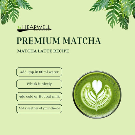 HEAPWELL - Heapwell Authentic Premium Grade Matcha Green Tea Powder 113Gr. - The Red Vitamin MX - Suplementos Alimenticios - {{ shop.shopifyCountryName }}