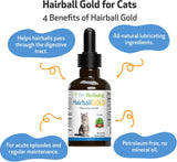 Pet Wellbeing Hairball Gold for Cats 2 Fl.Oz.