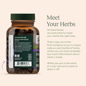 GAIA HERBS - Gaia Herbs Pro Holy Basil Leaf 120 Capsulas - The Red Vitamin MX - Suplementos Alimenticios - {{ shop.shopifyCountryName }}