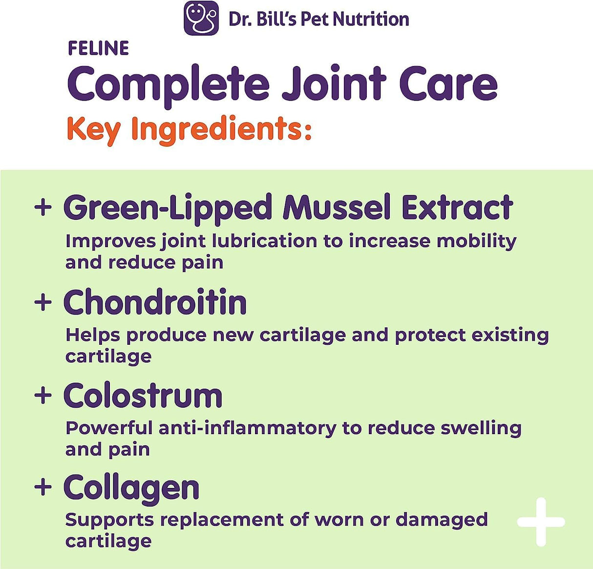 Dr. Bill’s Feline Complete Joint Care 85Gr.