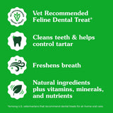 Greenies Feline Adult Dental Cat Treats Tempting Tuna Flavor 277Gr.