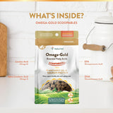 NaturVet Scoopables Omega-Gold Anchovy Oil & Salmon Supplement For Dogs and Cats 315Gr.