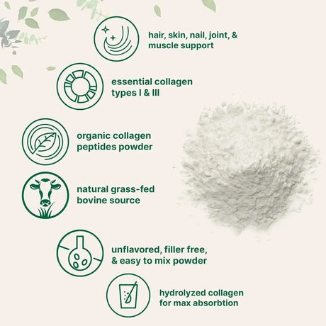 MICRO INGREDIENTS - Micro Ingredients Organic Collagen Peptides Powder 340Gr. - The Red Vitamin MX - Suplementos Alimenticios - {{ shop.shopifyCountryName }}