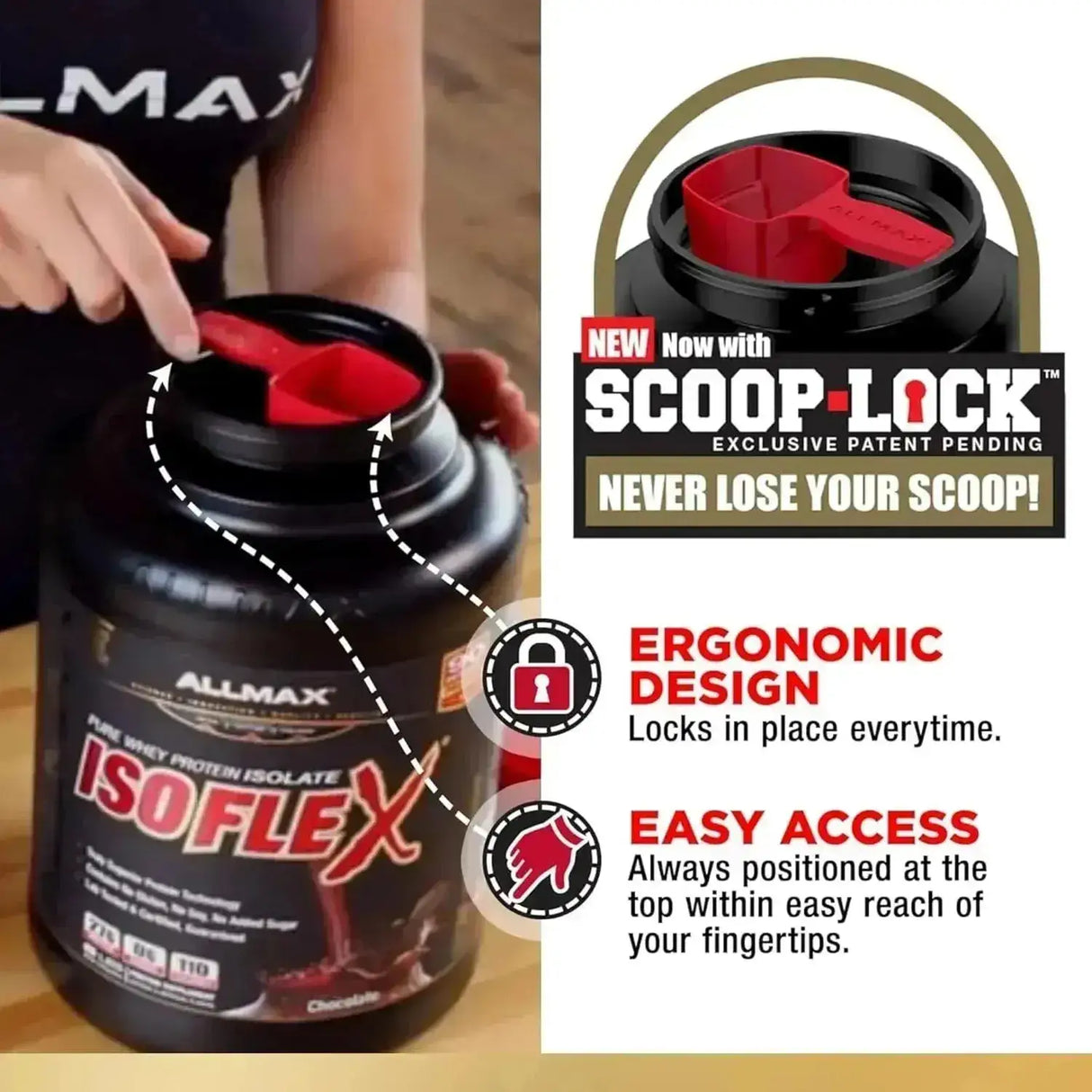 ALLMAX NUTRITION - ALLMAX Nutrition ISOFLEX Whey Protein Powder Strawberry 907Gr. - The Red Vitamin MX - Suplementos Alimenticios - {{ shop.shopifyCountryName }}