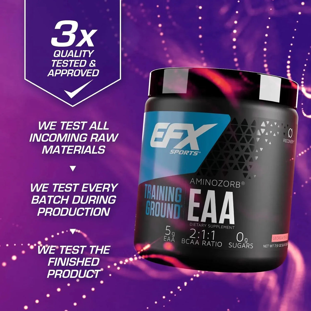 EFX SPORTS - EFX Sports Training Ground EAA 40 Servicios Georgia Peach - The Red Vitamin MX - Suplementos Alimenticios - {{ shop.shopifyCountryName }}