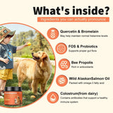 PETRAUGNIAN - PetrAugnian Allergy & Itch Relief for Dogs 100 Masticables - The Red Vitamin MX - Remedios Para La Picazón De Perros - {{ shop.shopifyCountryName }}