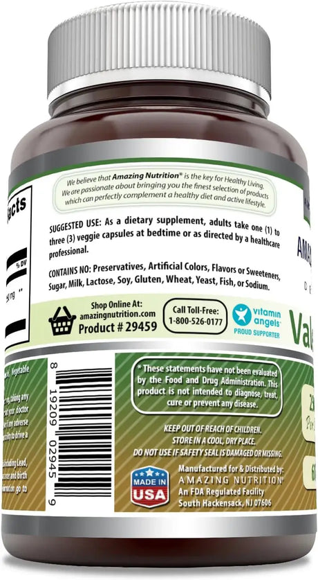 AMAZING FORMULAS - Amazing Formulas Valerian Root 4:1 Extract 250Mg. 60 Capsulas - The Red Vitamin MX - Suplementos Alimenticios - {{ shop.shopifyCountryName }}