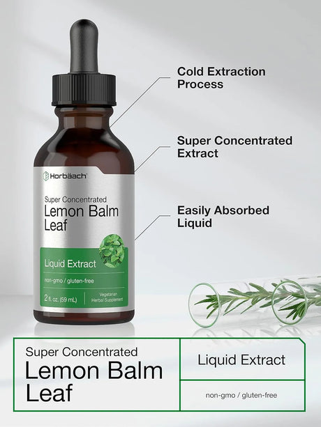 HORBAACH - Horbaach Lemon Balm Tincture 2 Fl.Oz. - The Red Vitamin MX - Suplementos Alimenticios - {{ shop.shopifyCountryName }}