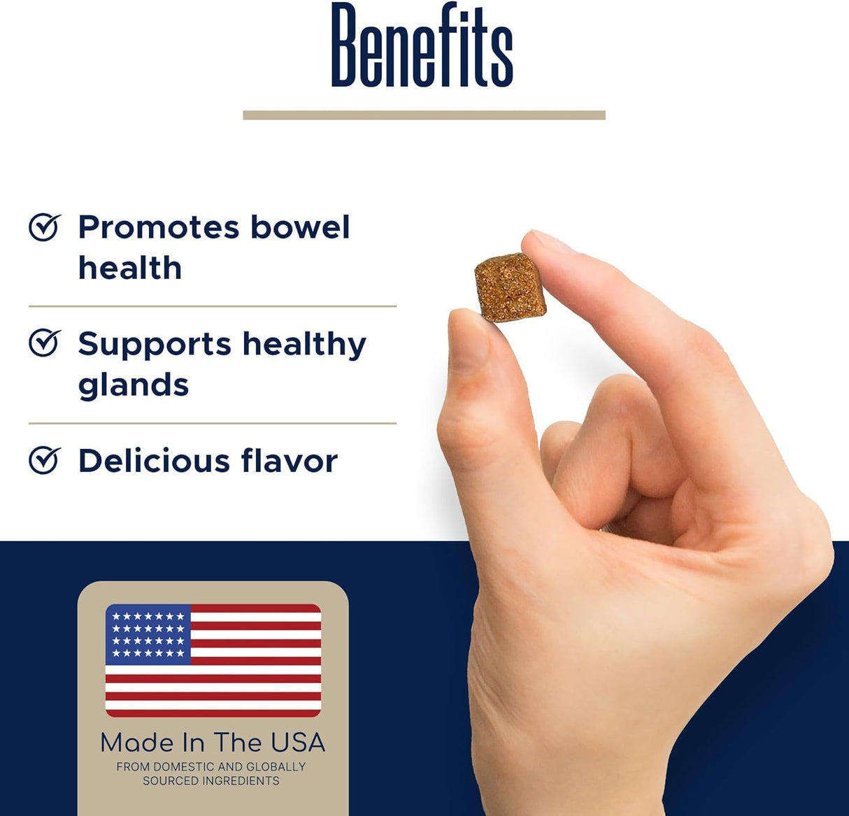 Healthy Pup Glands Bowel Support 120 Masticables
