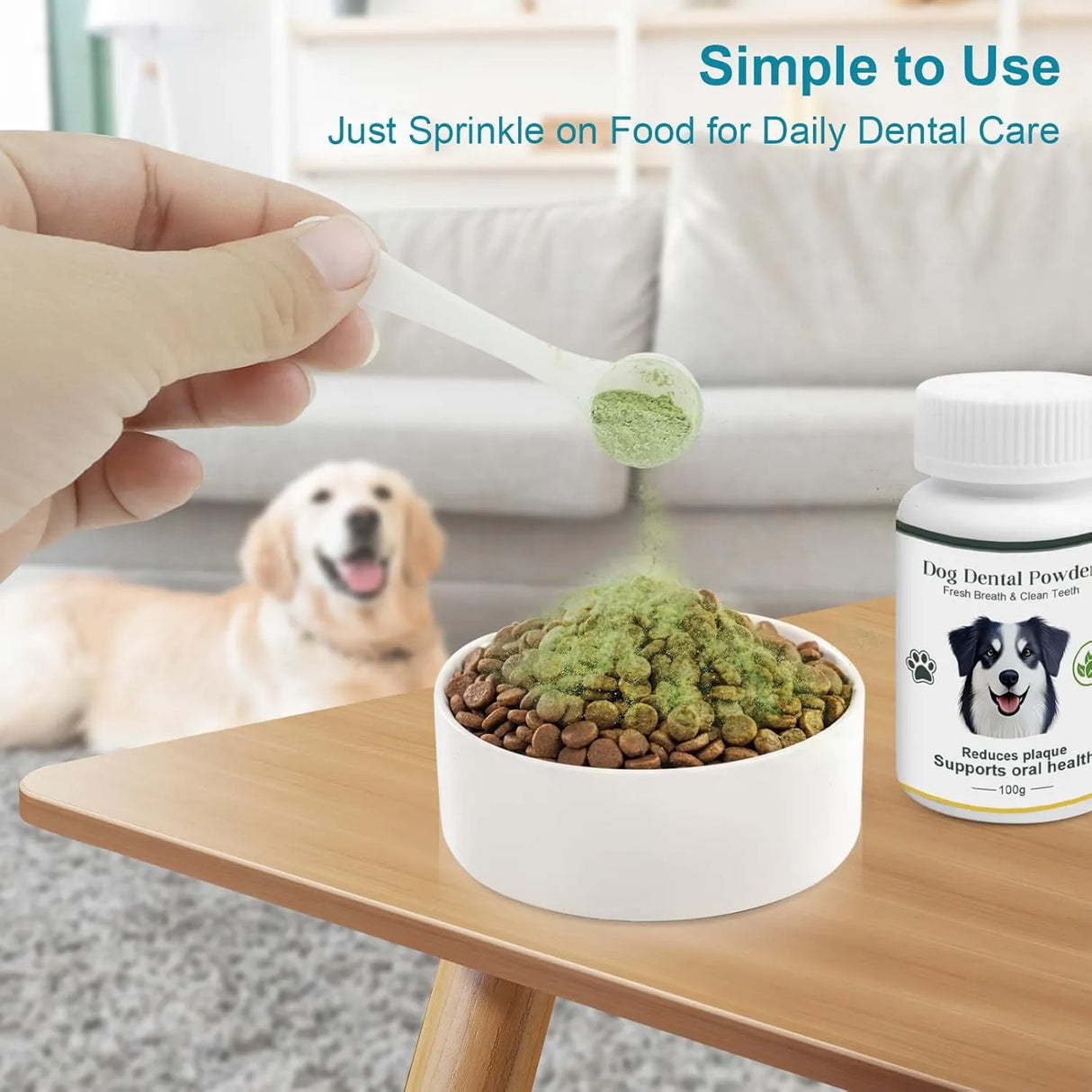 ELEVTC - ELEVTC Dog Teeth Cleaning Powder 100Gr. - The Red Vitamin MX - Cuidado Dental Para Perros - {{ shop.shopifyCountryName }}