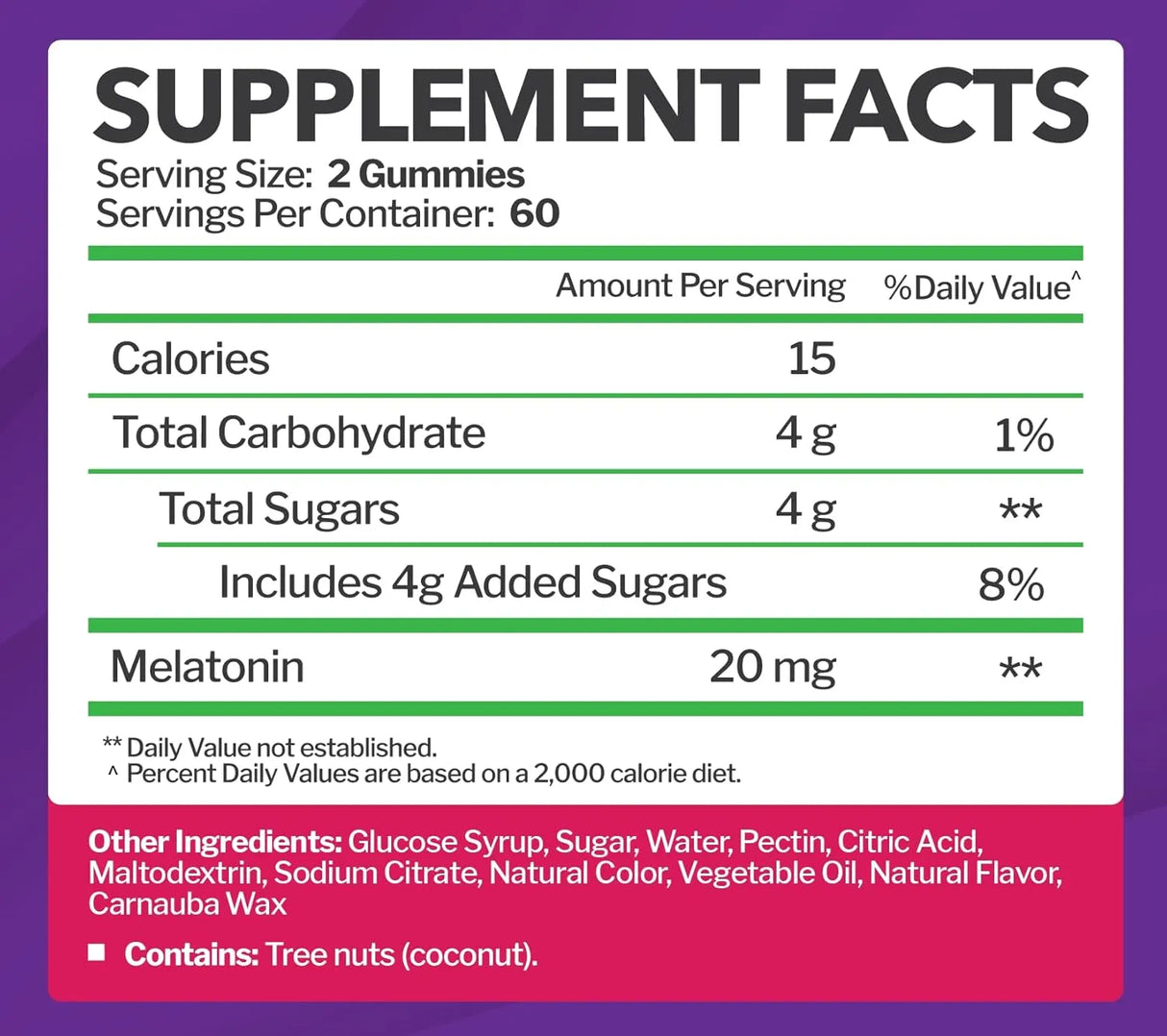 JUST NUTRIENTS - Just Nutrients Melatonin 20Mg. Gummies 120 Gomitas - The Red Vitamin MX - Suplementos Alimenticios - {{ shop.shopifyCountryName }}