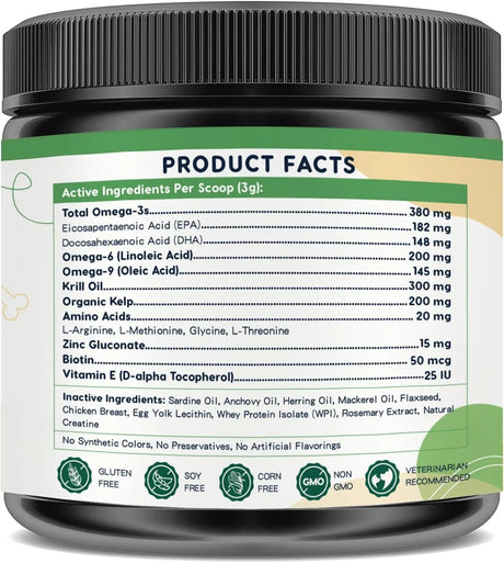 ZEBORA - Zebora Omega 3 Fish Oil for Dogs 90 Servicios 270Gr. - The Red Vitamin MX - Aceite De Pescado Para Perros - {{ shop.shopifyCountryName }}