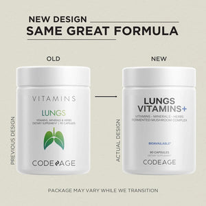 CODEAGE - Codeage Lungs Vitamins 90 Capsulas - The Red Vitamin MX - Suplementos Alimenticios - {{ shop.shopifyCountryName }}