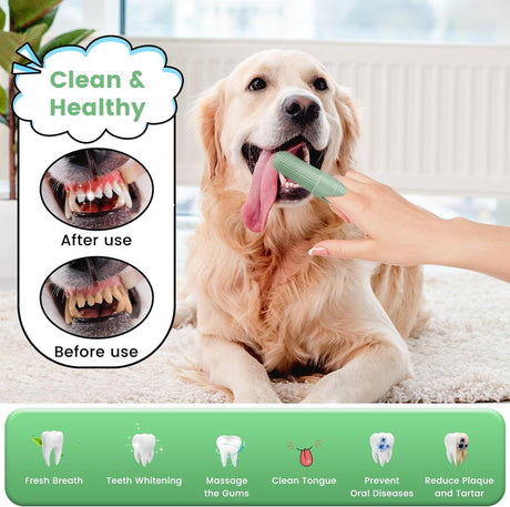 DUCKART - Duckart Dog Toothbrush 4 Pack - The Red Vitamin MX - Cuidado Dental Para Perros - {{ shop.shopifyCountryName }}