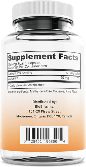 BIOBLISS INC. - BIOBLISS INC. Apigenin 50Mg. 120 Capsulas - The Red Vitamin MX - Suplementos Alimenticios - {{ shop.shopifyCountryName }}