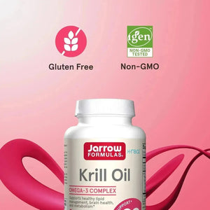 JARROW FORMULAS - Jarrow Formulas Krill Oil 120 Capsulas Blandas - The Red Vitamin MX - Suplementos Alimenticios - {{ shop.shopifyCountryName }}