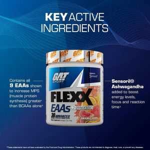 GAT SPORT - GAT SPORT Flexx EAAs + Hydration 30 Servicios Fruit Punch 345Gr. - The Red Vitamin MX - Suplementos Alimenticios - {{ shop.shopifyCountryName }}