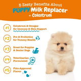 ZESTY PAWS - Zesty Paws Puppy Milk Replacer + Colostrum 338Gr. - The Red Vitamin MX - Sustitutos De Leche Para Perros - {{ shop.shopifyCountryName }}