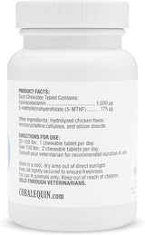 Nutramax Laboratories Cobalequin B12 Supplement for Medium to Large Dogs 45 Tabletas Masticables