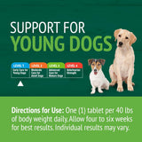 Petnc Natural Care Hip and Joint Health Early Mobility Chewables for Dogs 60 Masticables