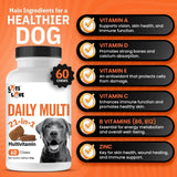LOTS OF LOVE - LOTS OF LOVE Dog Multivitamin Chewable 60 Masticables - The Red Vitamin MX - Multivitamínicos Para Perros - {{ shop.shopifyCountryName }}